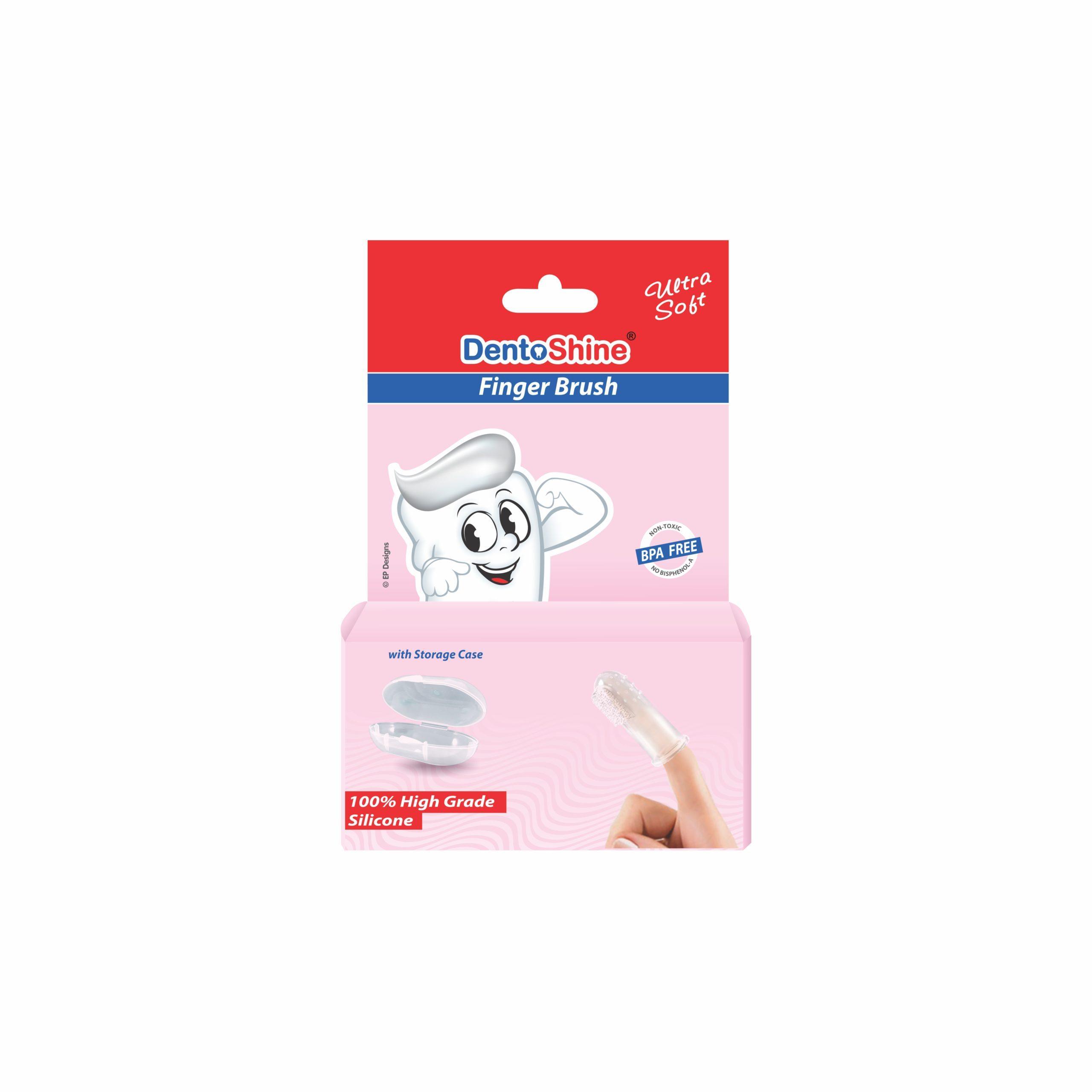Finger Brush for Kids (Pink)