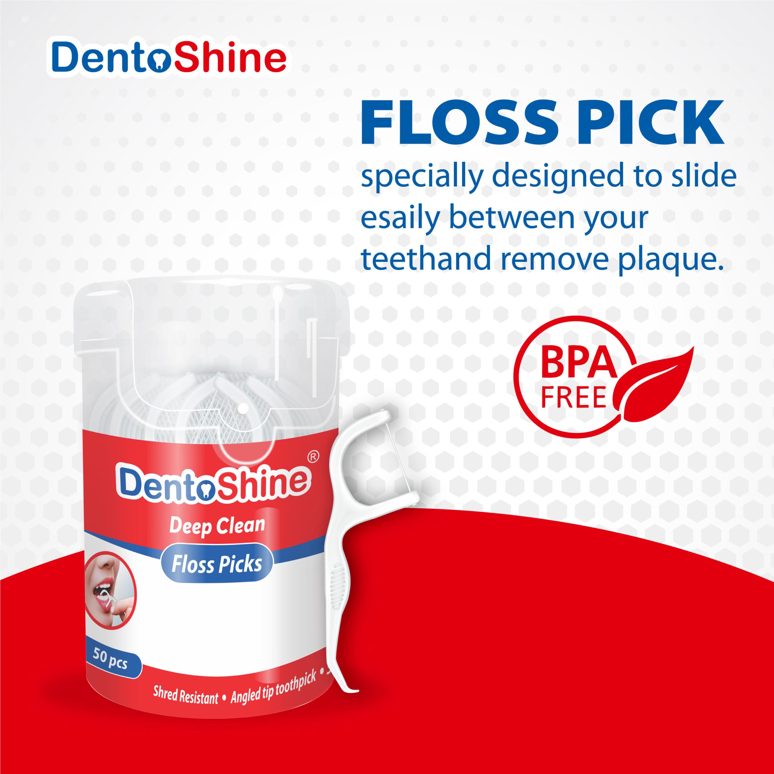 Deep Clean Floss Picks - 50 count CAN - Image 3