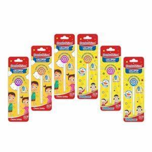 DentoShine Lollipop Tongue Cleaner for Kids (Pack of 6 | Assorted Colors)