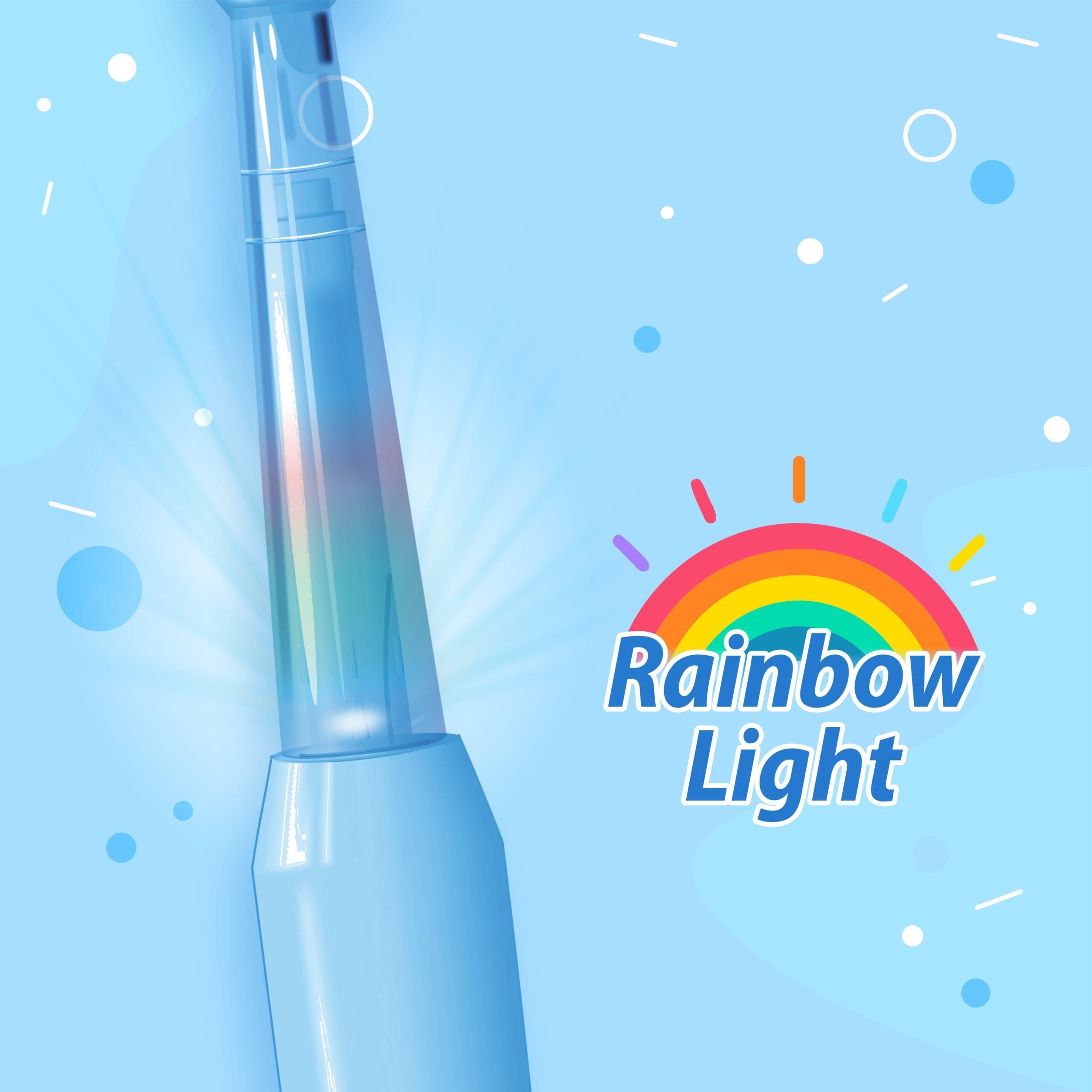 DentoShine Sonic Plus Electric Toothbrush for kids (Ages 3+) | 3 modes of cleaning & 2 extra brush heads (Blue) - Image 5