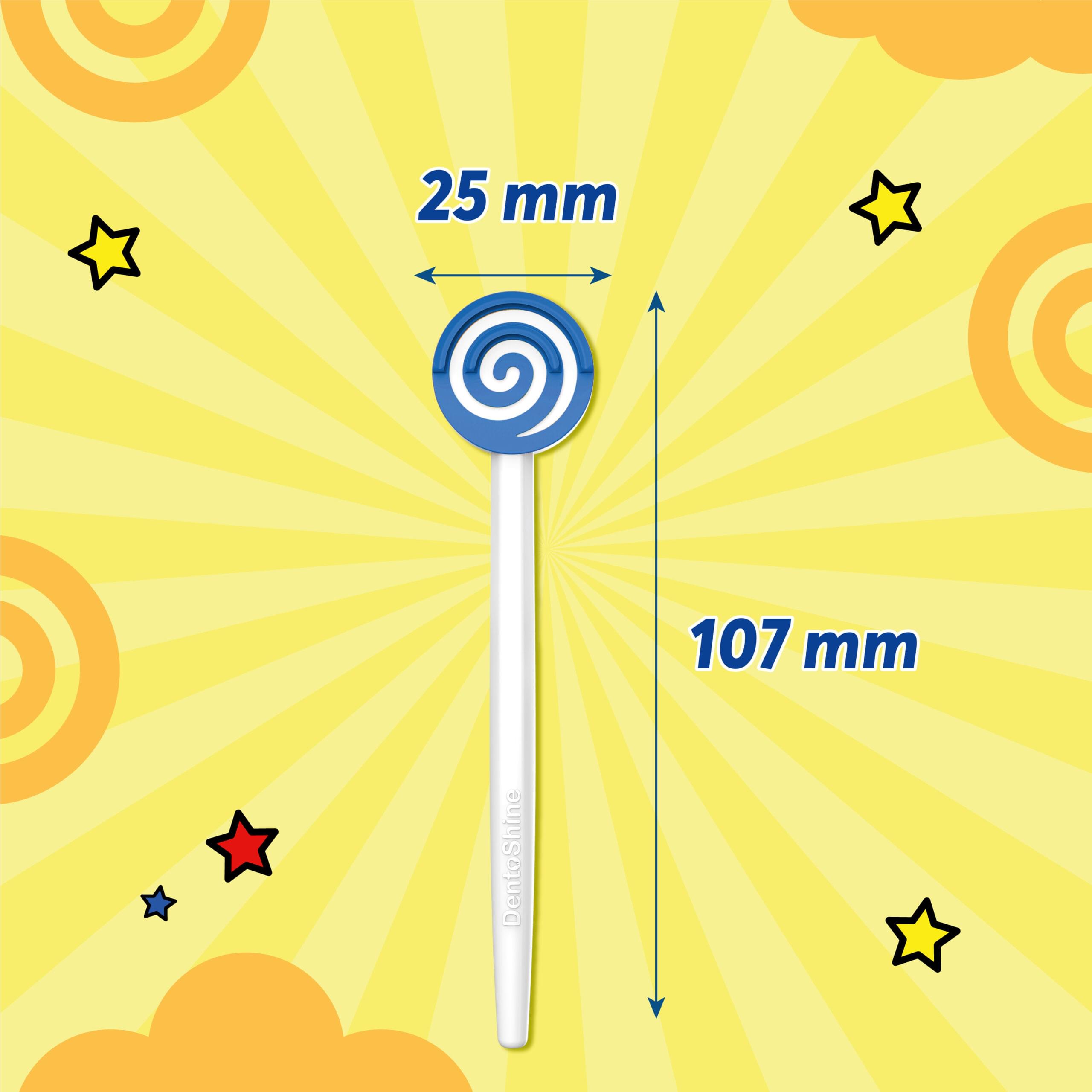 Lollipop Tongue Cleaner for Kids (Purple) - Image 4